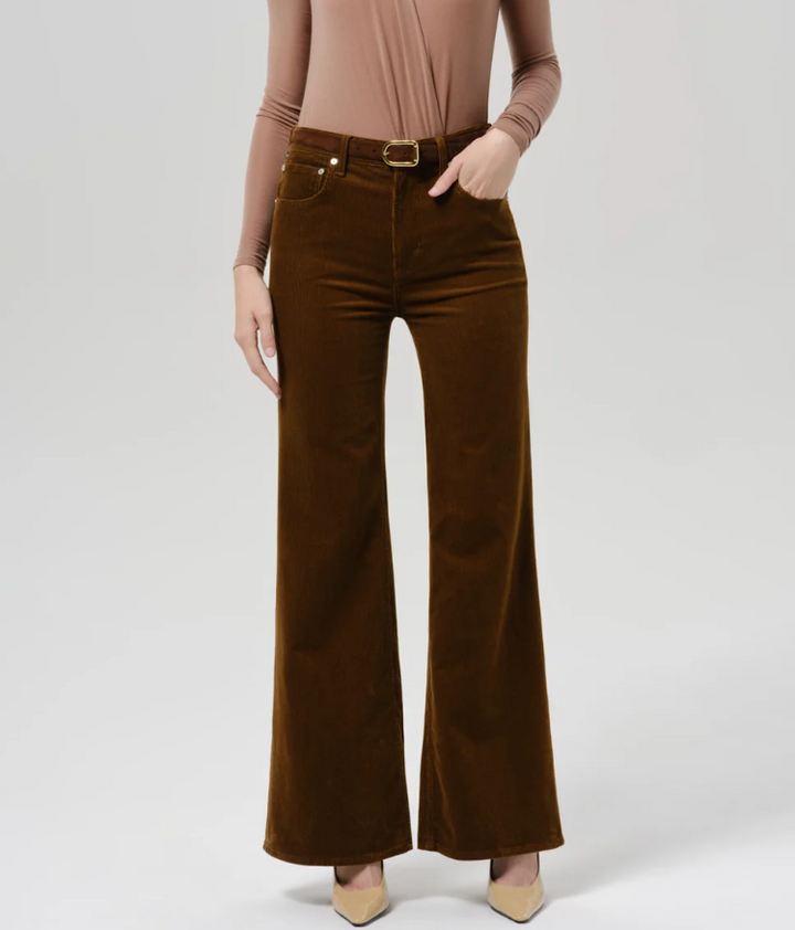 CITIZENS OF HUMANITY - Kimberly 70's Flare in Corduroy Manuka Jeans