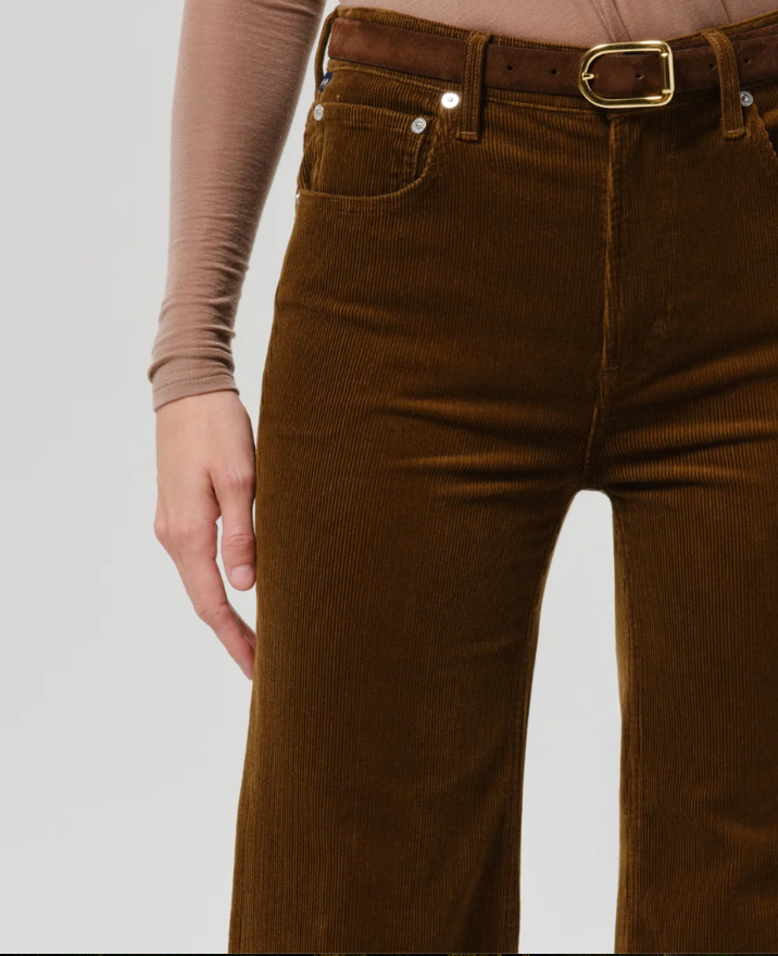 CITIZENS OF HUMANITY - Kimberly 70's Flare in Corduroy Manuka Jeans
