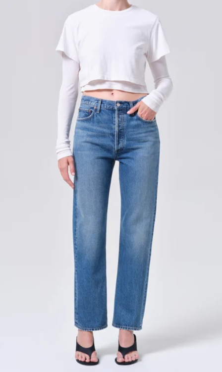 AGOLDE - 90's Pinch Waist in Circulate Weightless
