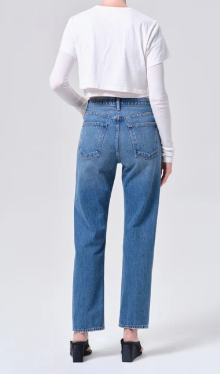 AGOLDE - 90's Pinch Waist in Circulate Weightless