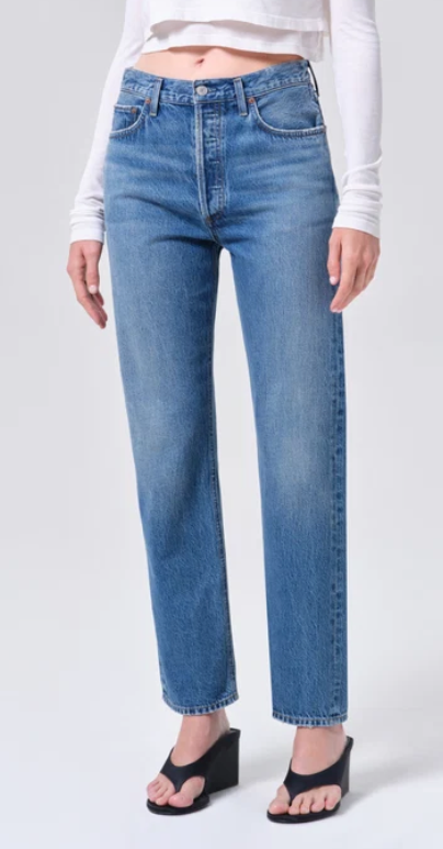 AGOLDE - 90's Pinch Waist in Circulate Weightless