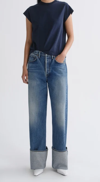 AGOLDE - Big Cuff Jean in Liberty Jeans