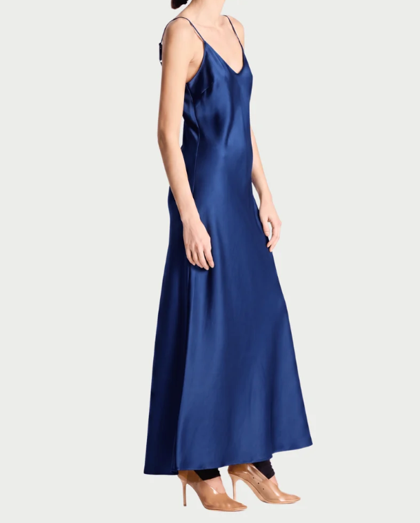 Saint Art New York - Olivia Slip Dress in Midnight Dresses