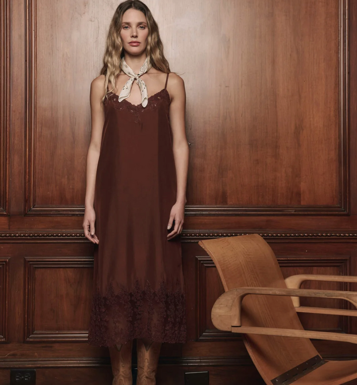The Great - The Legacy Dress in Chocolate Dresses