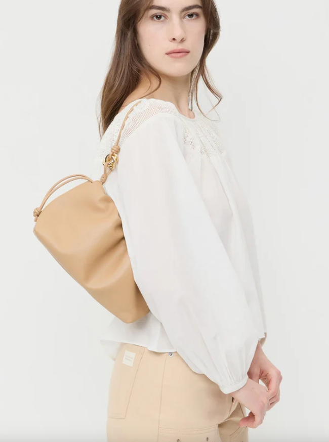LOEFFLER RANDALL - Kiri Multi Ring Dumpling Pouch in Khaki Handbag