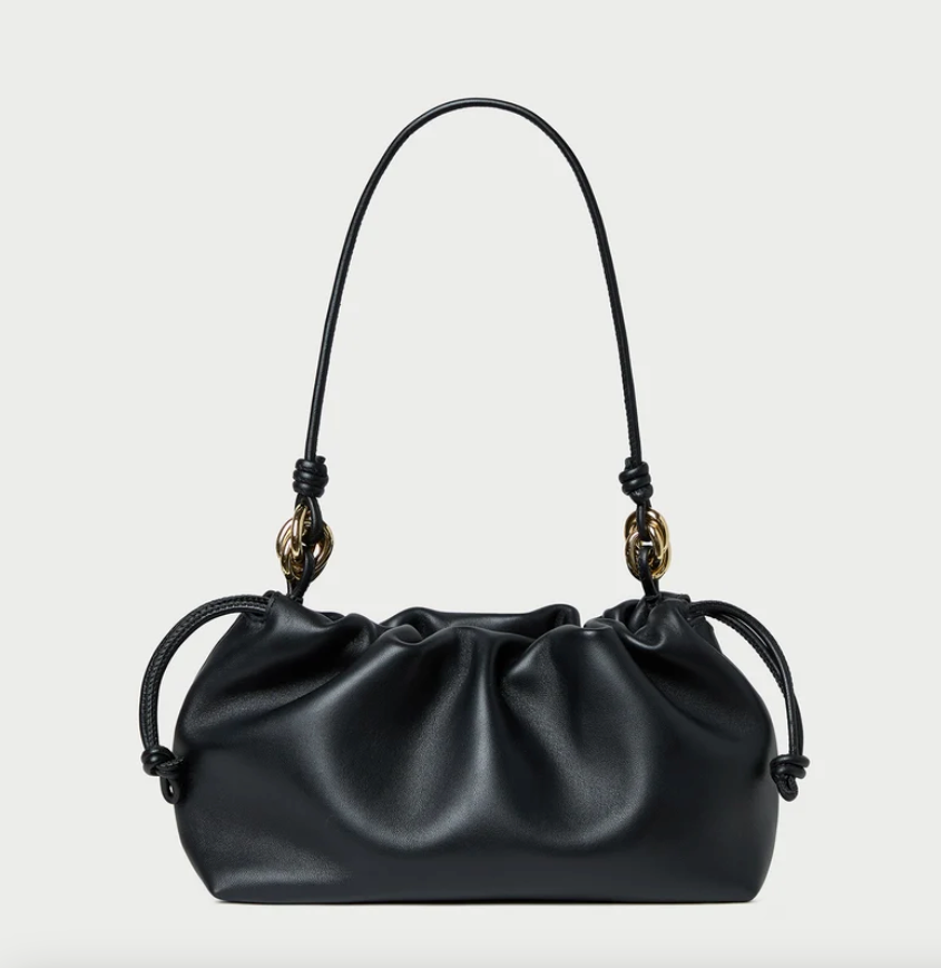 LOEFFLER RANDALL - Kiri Multi Ring Dumpling Pouch in Black Handbag