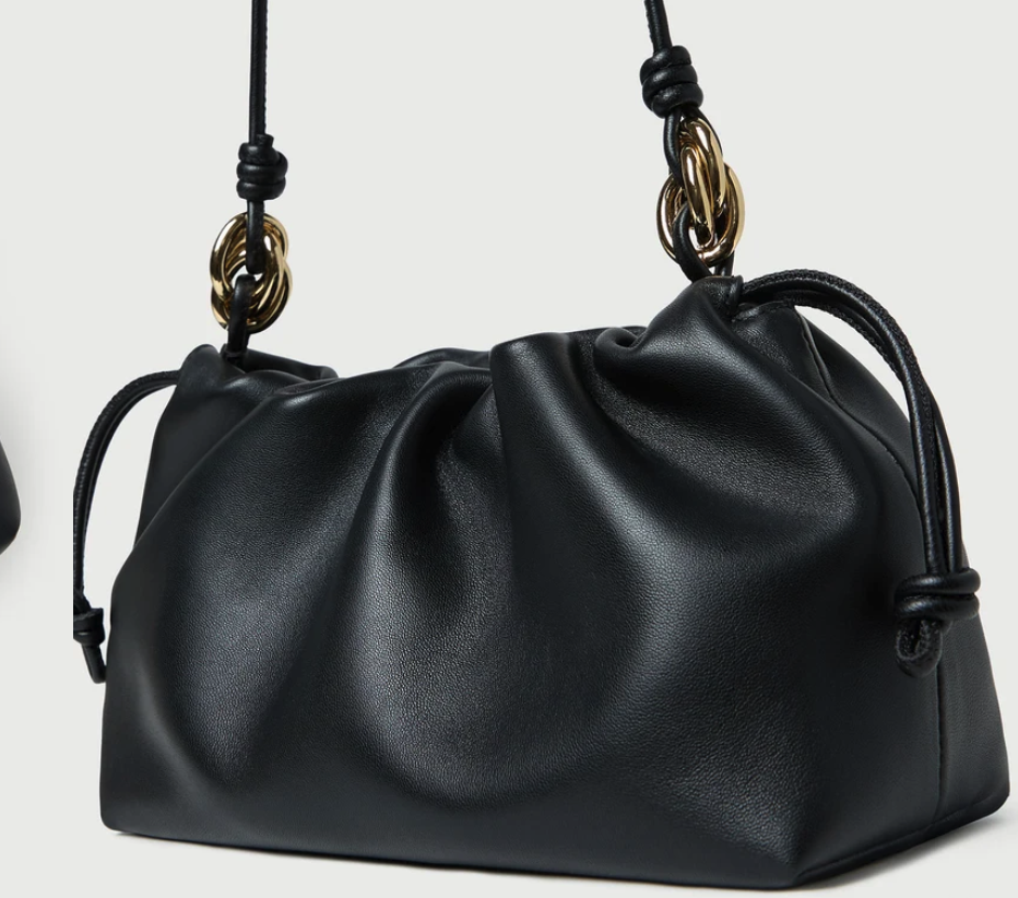 LOEFFLER RANDALL - Kiri Multi Ring Dumpling Pouch in Black Handbag