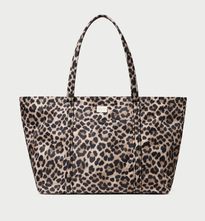 LOEFFLER RANDALL - Dina Travel Tote in Brushed Leopard Handbag