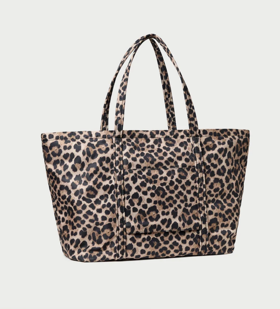 LOEFFLER RANDALL - Dina Travel Tote in Brushed Leopard Handbag