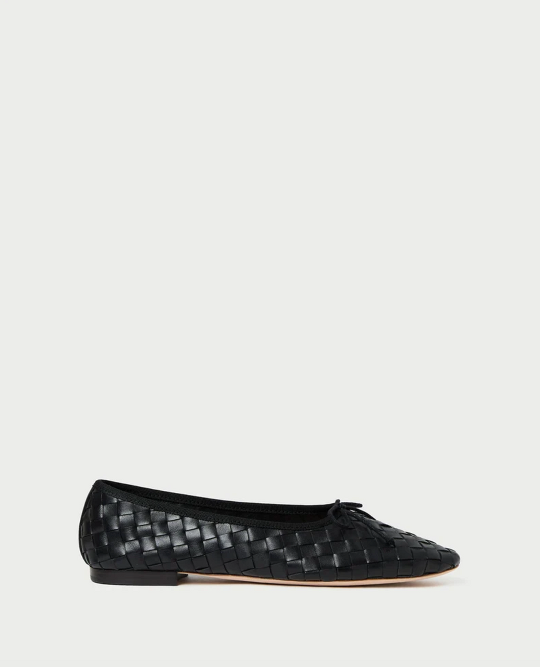 LOEFFLER RANDALL - Landry Woven Flat in Black Shoes
