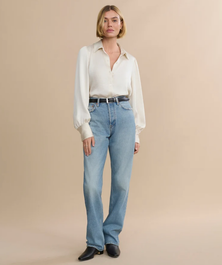 JENNI KAYNE - Remy Shirt in Ivory Blouse