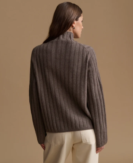 JENNI KAYNE - Rowan Turtleneck in Ash Heather