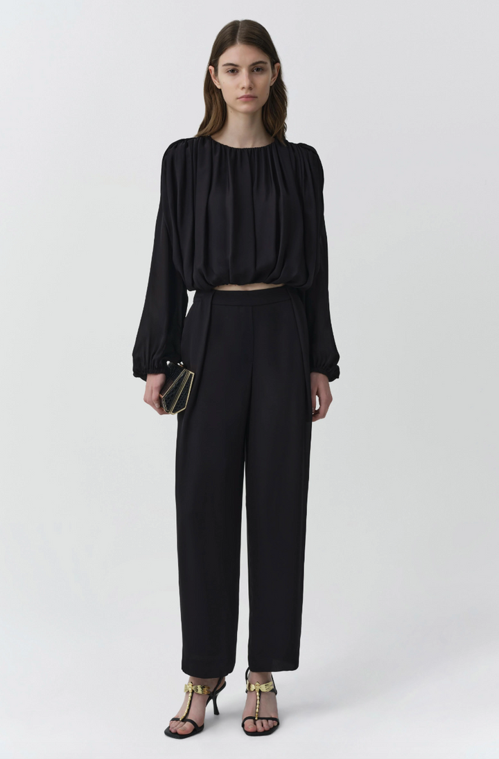 SIMKHAI - Frida Top in Black Blouse