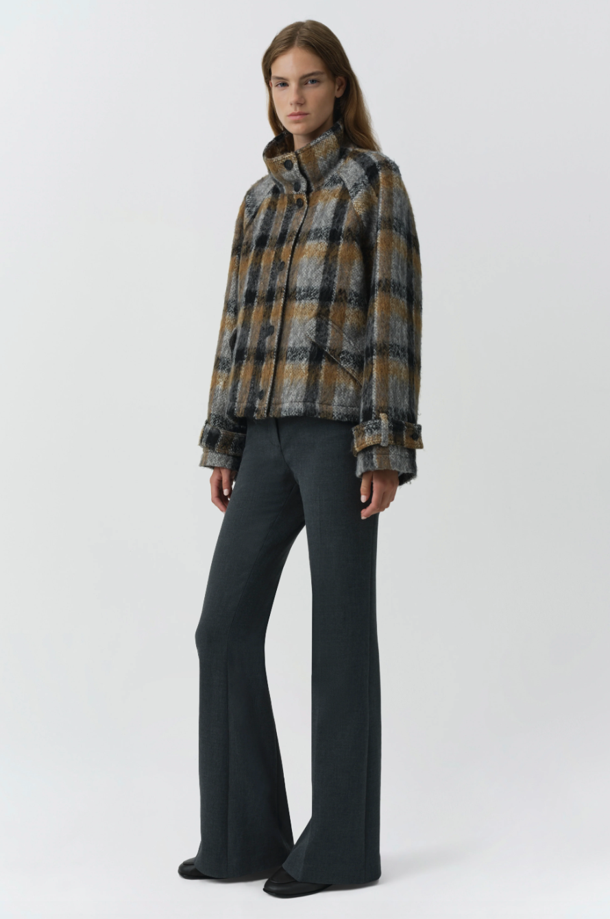 SIMKHAI - Virelle Jacket in Grey Multi Jacket
