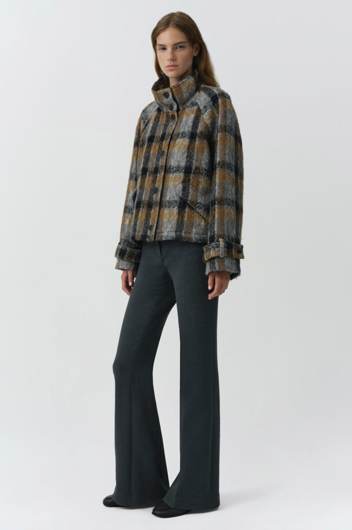 SIMKHAI - Virelle Jacket in Grey Multi Jacket