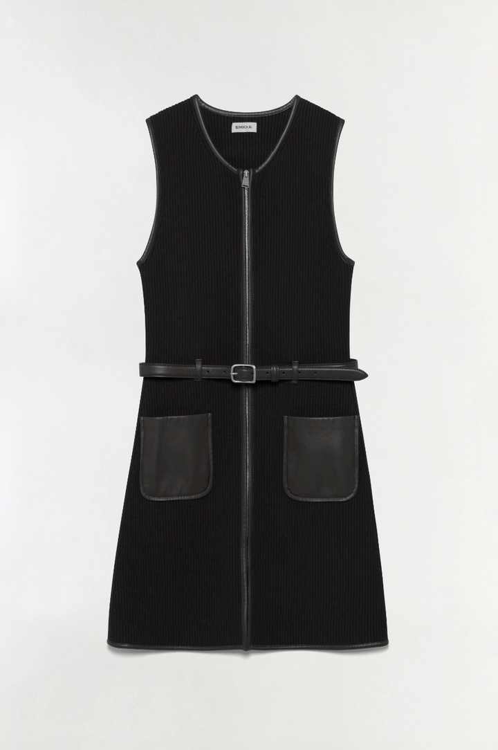 SIMKHAI - Viretta Mini Dress in Black Dresses