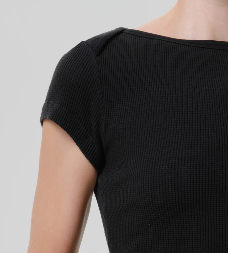 CITIZENS OF HUMANITY - Baby Waffle Tee in Juniper