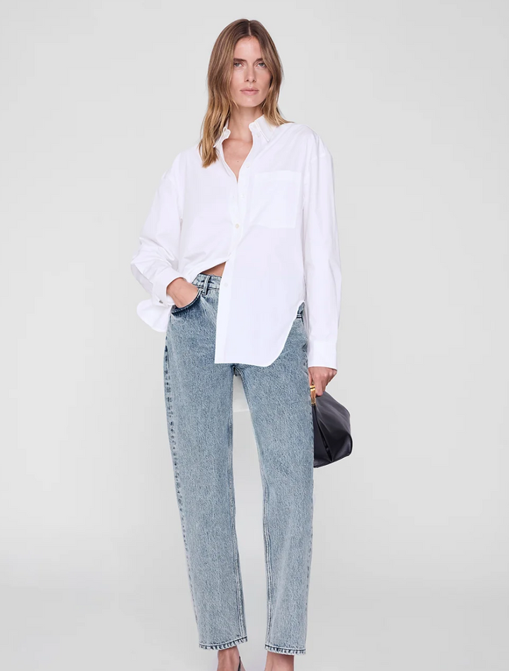 ANINE BING - Scott Shirt in White Shirt