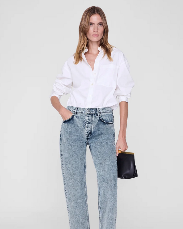 ANINE BING - Scott Shirt in White Shirt