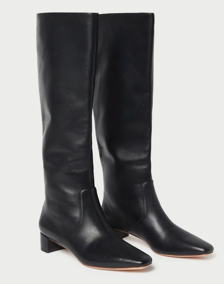 LOEFFLER RANDALL - Indy Low Heel Tall Boot in Black Boots