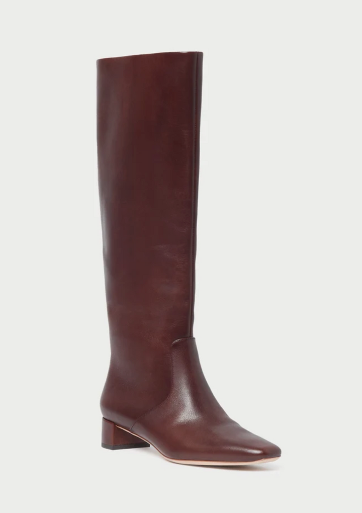 LOEFFLER RANDALL - Indy Low Heel Tall Boot in Espresso Boots