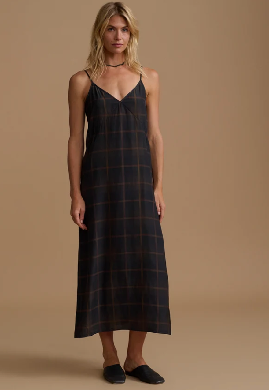 JENNI KAYNE - Rio Slip Dress in Fall Plaid
