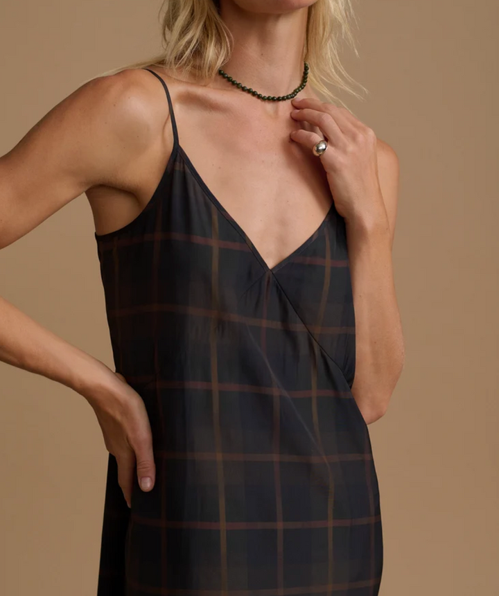 JENNI KAYNE - Rio Slip Dress in Fall Plaid
