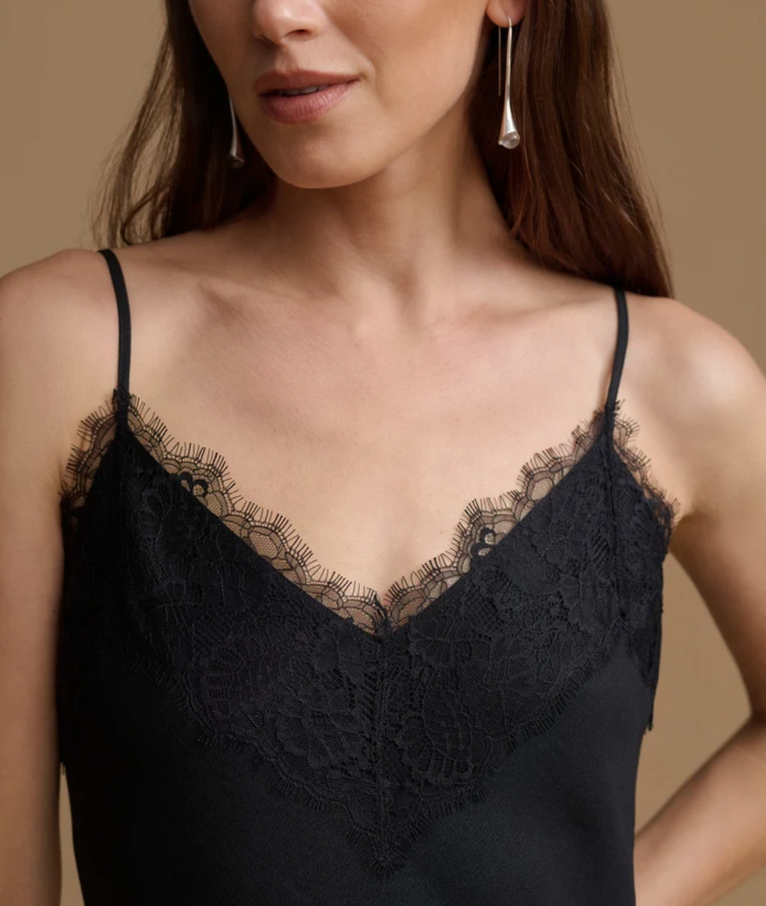 JENNI KAYNE - Austen Slip Dress in Black Dresses