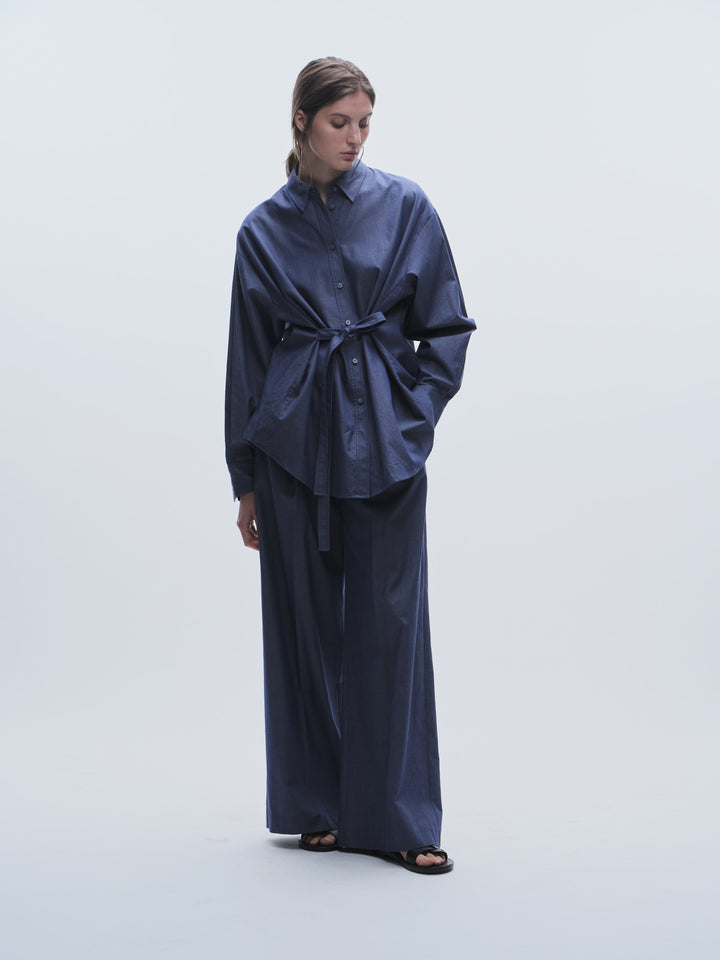 Saint Art New York - Neve Trouser in Chambray Denim
