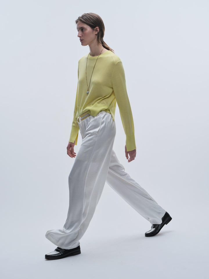Saint Art New York - Paige Pull On Pant in White