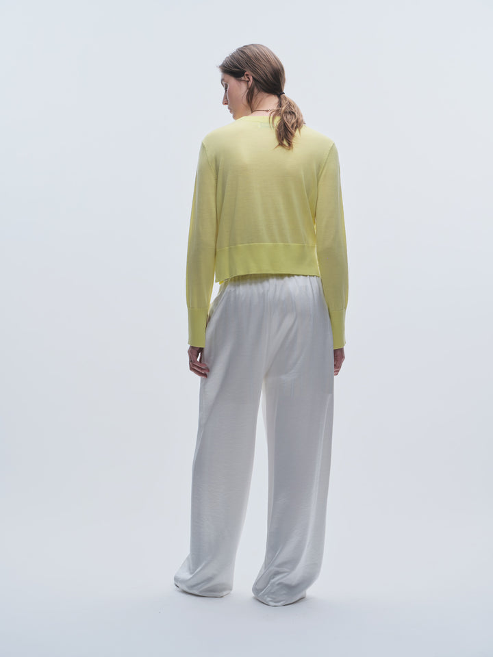 Saint Art New York - Paige Pull On Pant in White