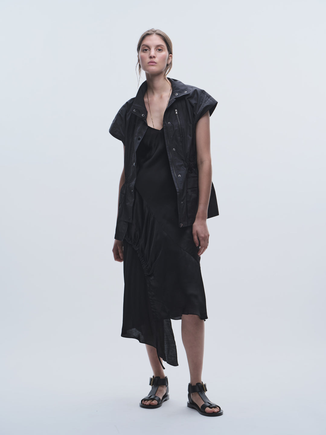 Saint Art New York - Yara Utility Vest in Black