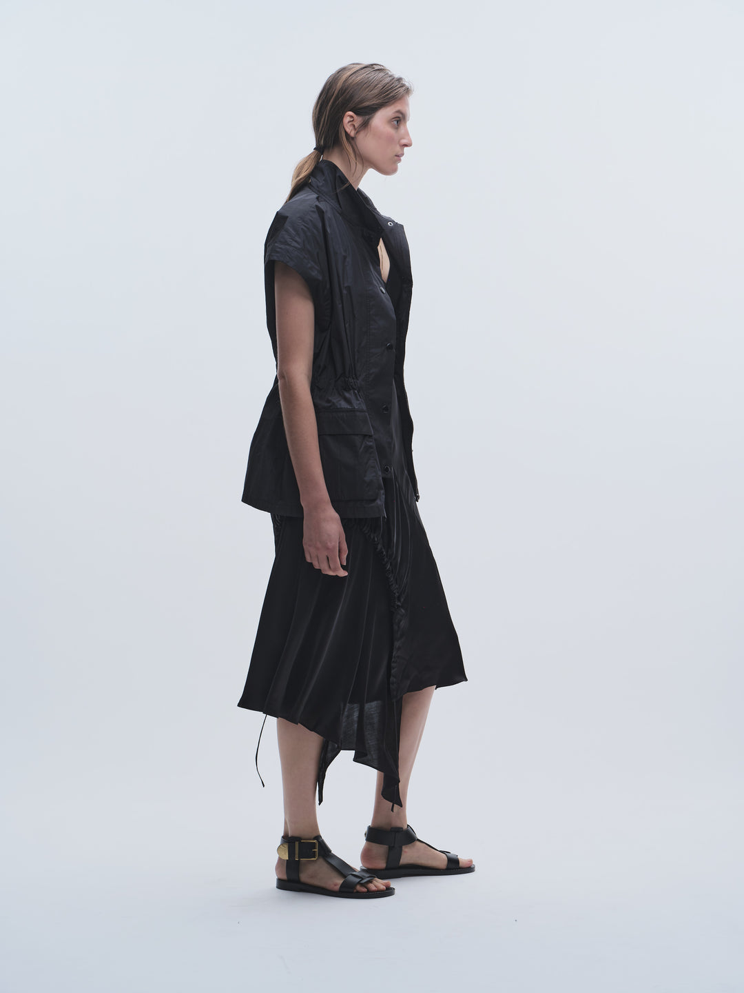 Saint Art New York - Yara Utility Vest in Black