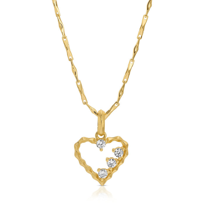 Joy Dravecky - Devotion Open Heart Necklace