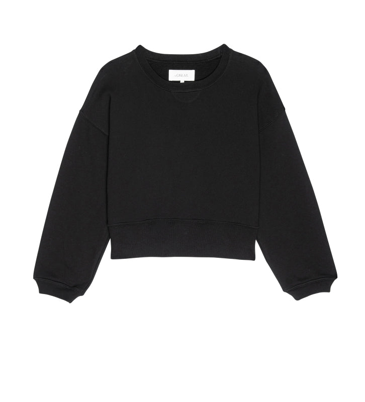 The Great - League Sweatshirt in Black