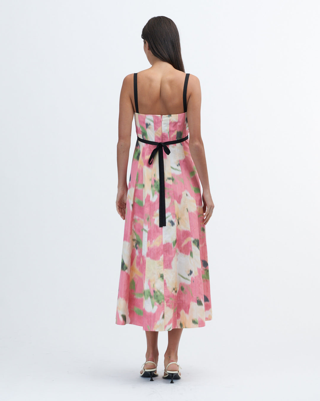 TANYA TAYLOR - Tavia Dress in Punchy Pink