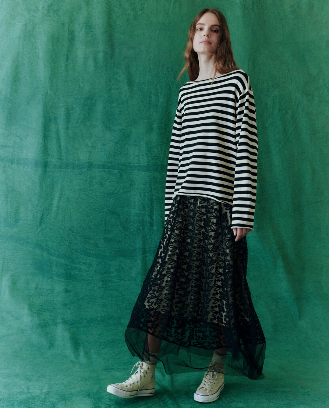 The Great - Era Skirt in Black