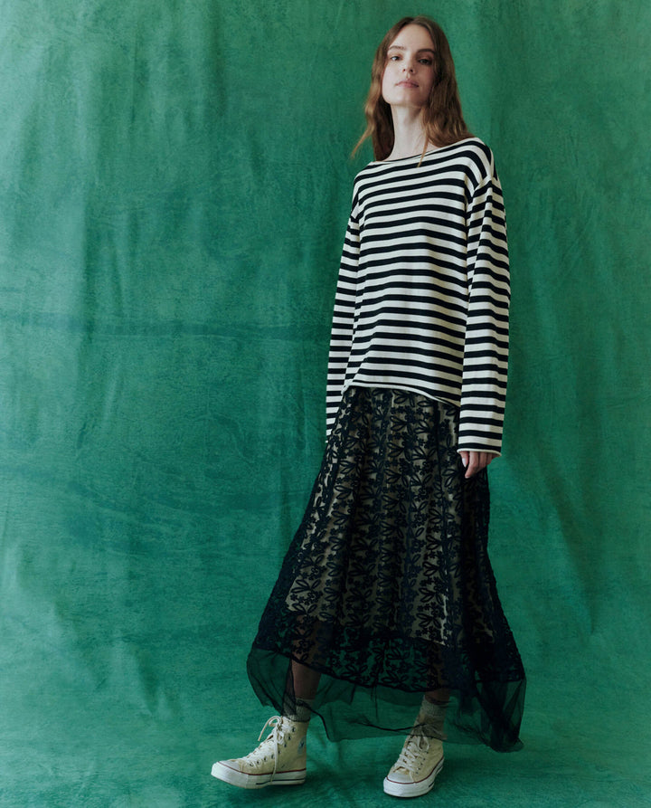 The Great - Era Skirt in Black