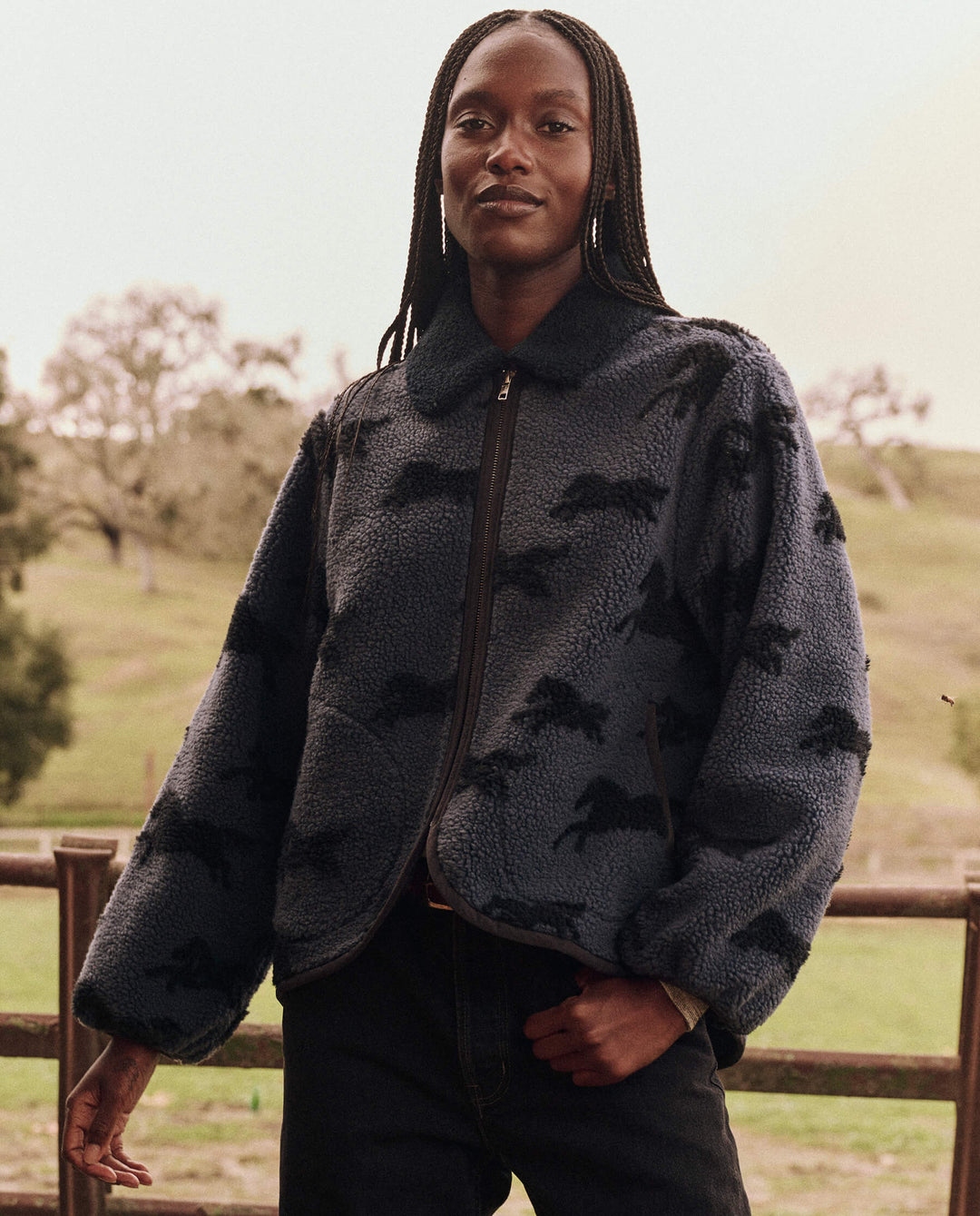 The Great The Pasture Jacket in Blue Grass