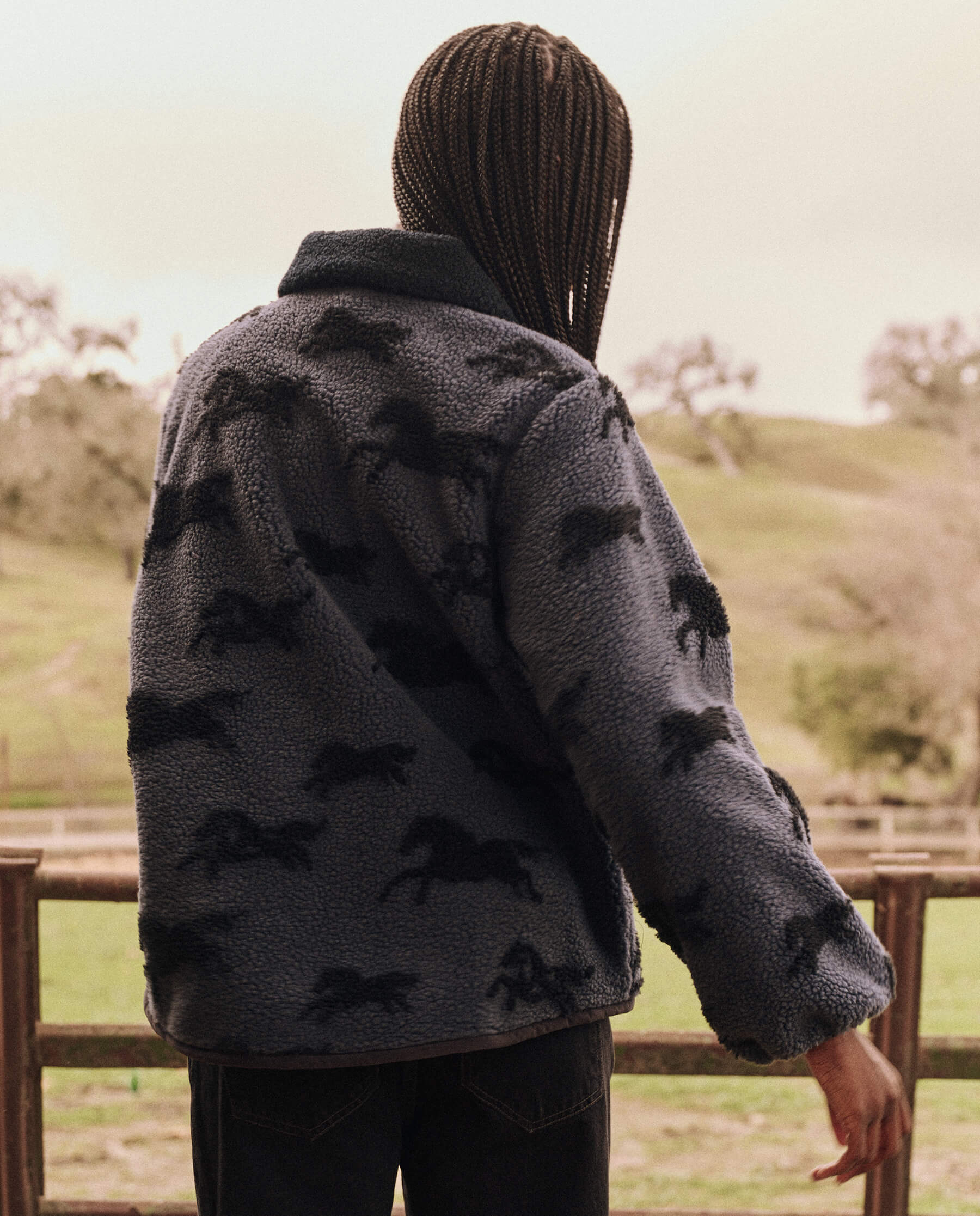 The Great - The Pasture Jacket in Blue Grass – Blond Genius