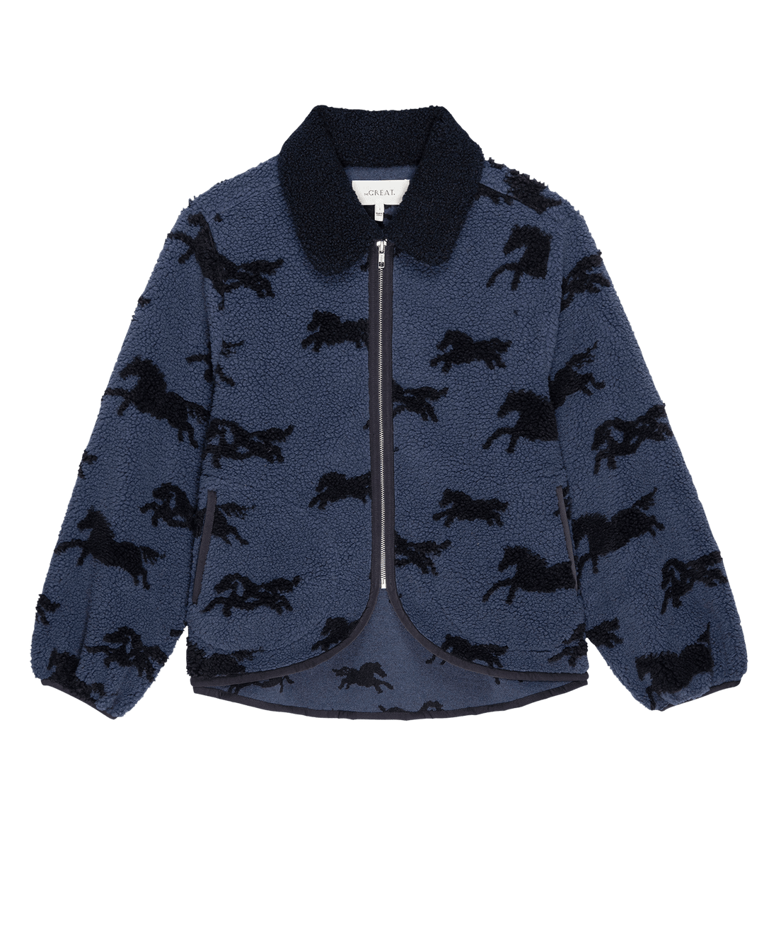 The Great - The Pasture Jacket in Blue Grass