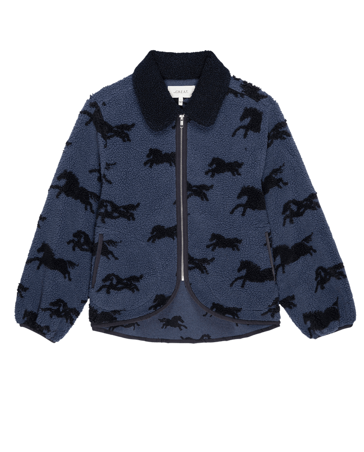 The Great - The Pasture Jacket in Blue Grass