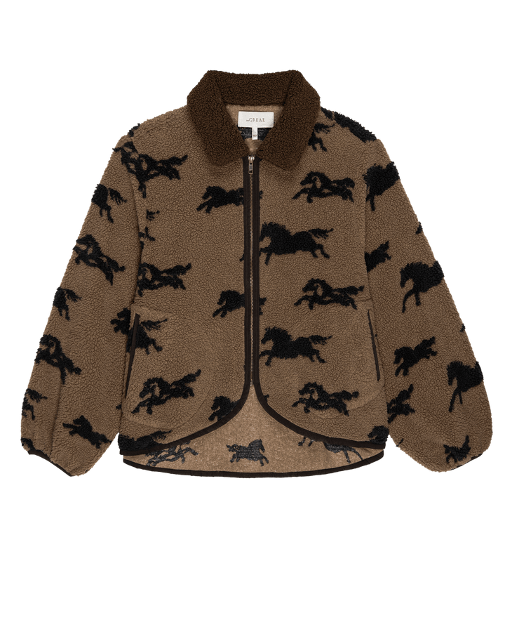The Great - Pasture Jacket in Hickory Brown