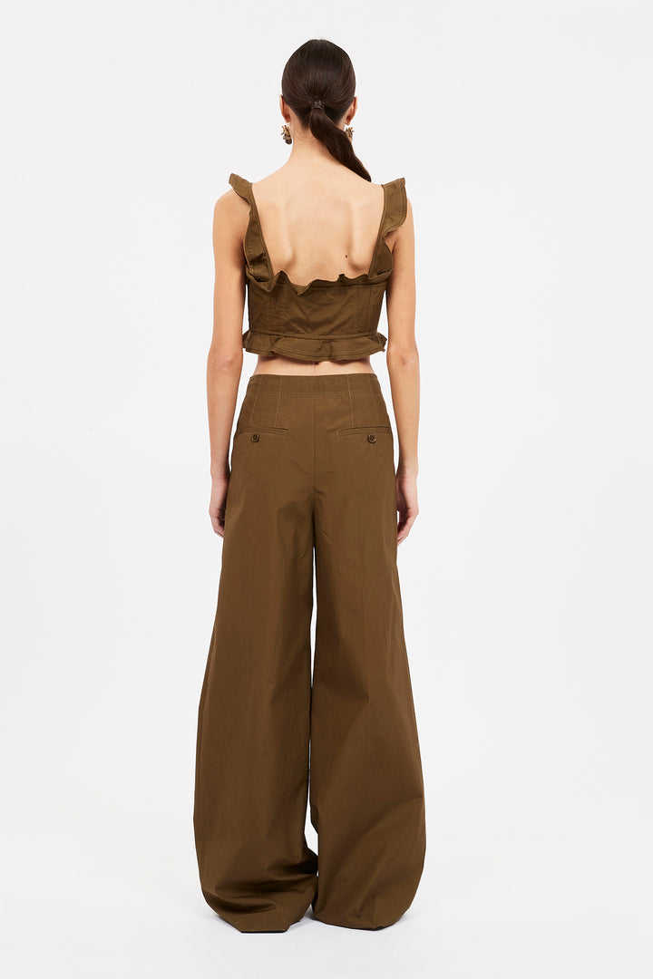 Ulla Johnson - Belle Top in Militaire