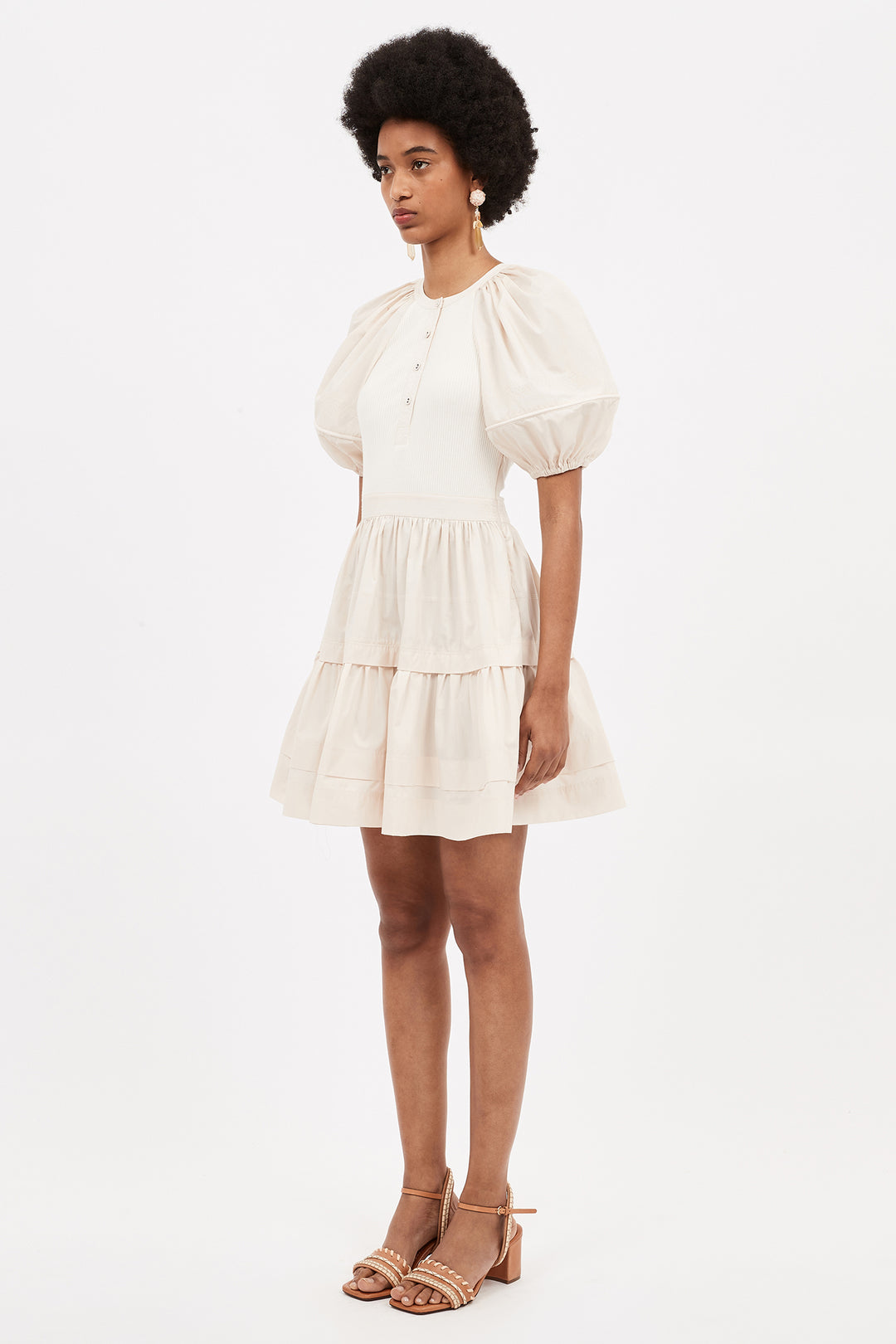 Ulla Johnson Amelia Dress in Ivory