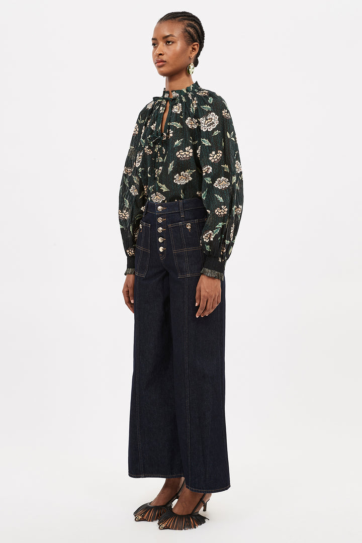 Ulla Johnson Kaitlyn Blouse in Balsam