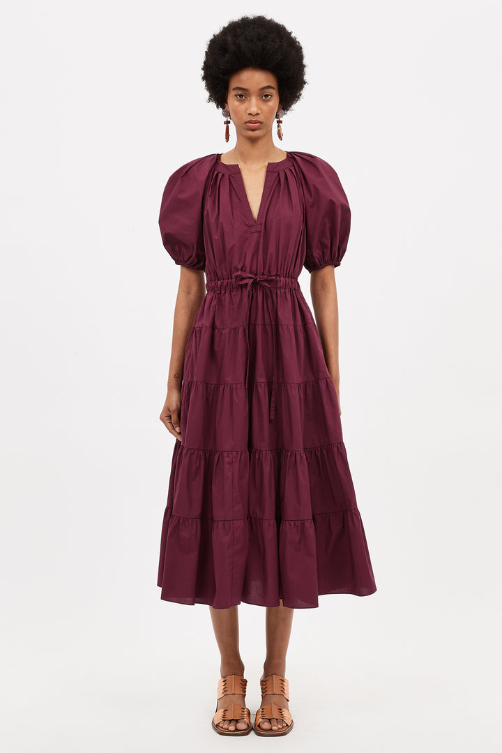 Ulla Johnson Olina Dress in Syrah Dress