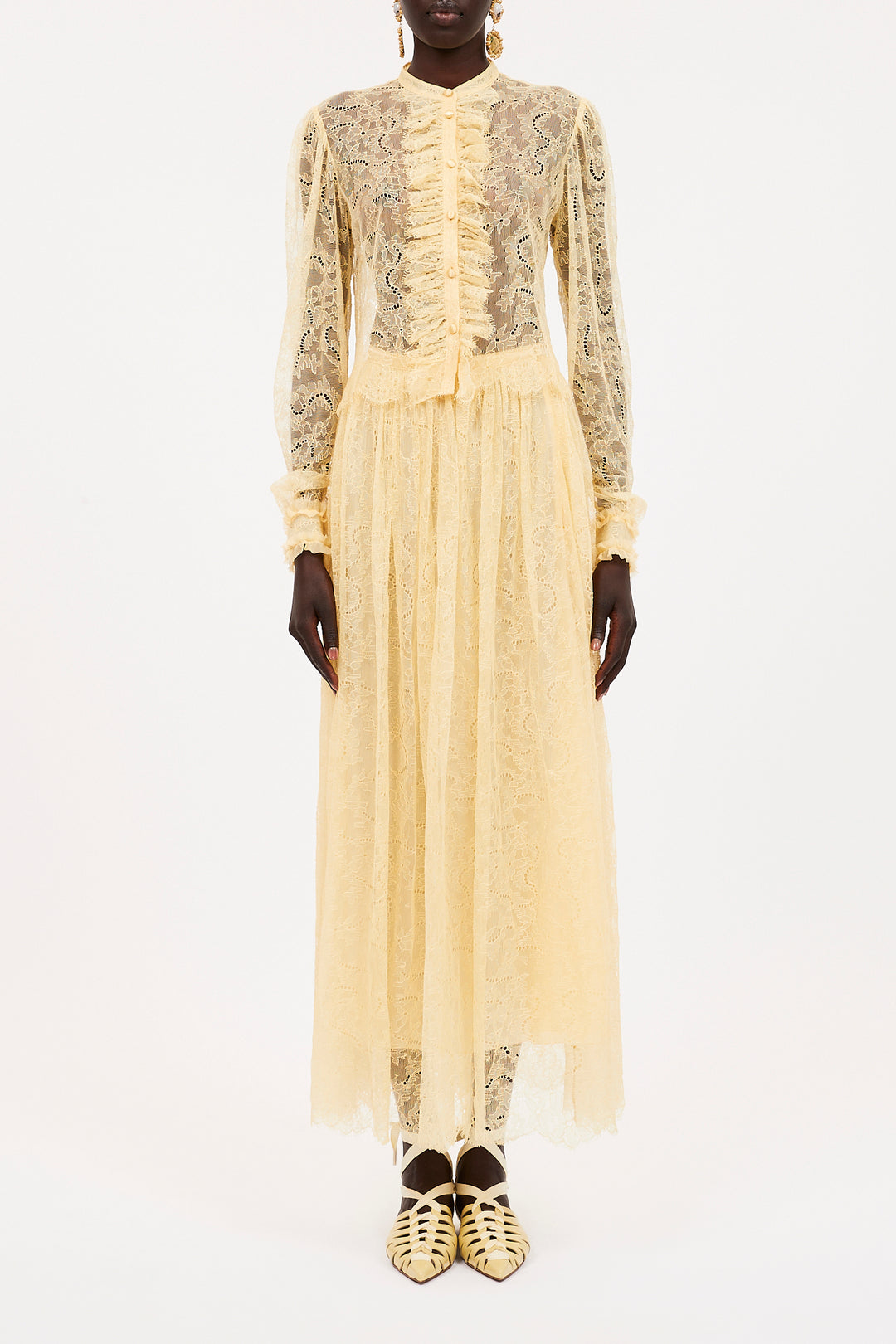 Ulla Johnson - Cecile Blouse in Lemonbalm
