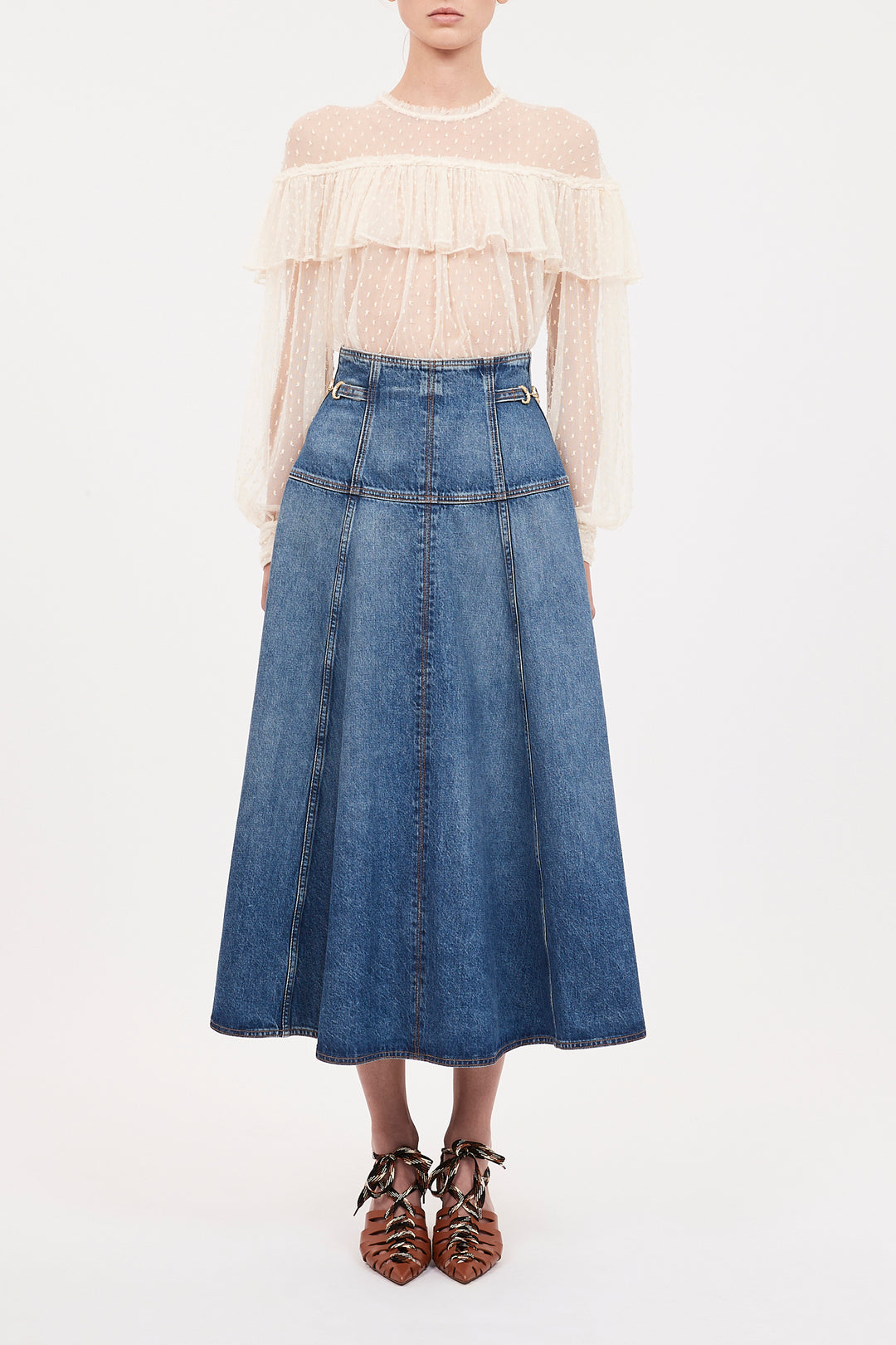 Ulla Johnson - Brigette Skirt in Danube