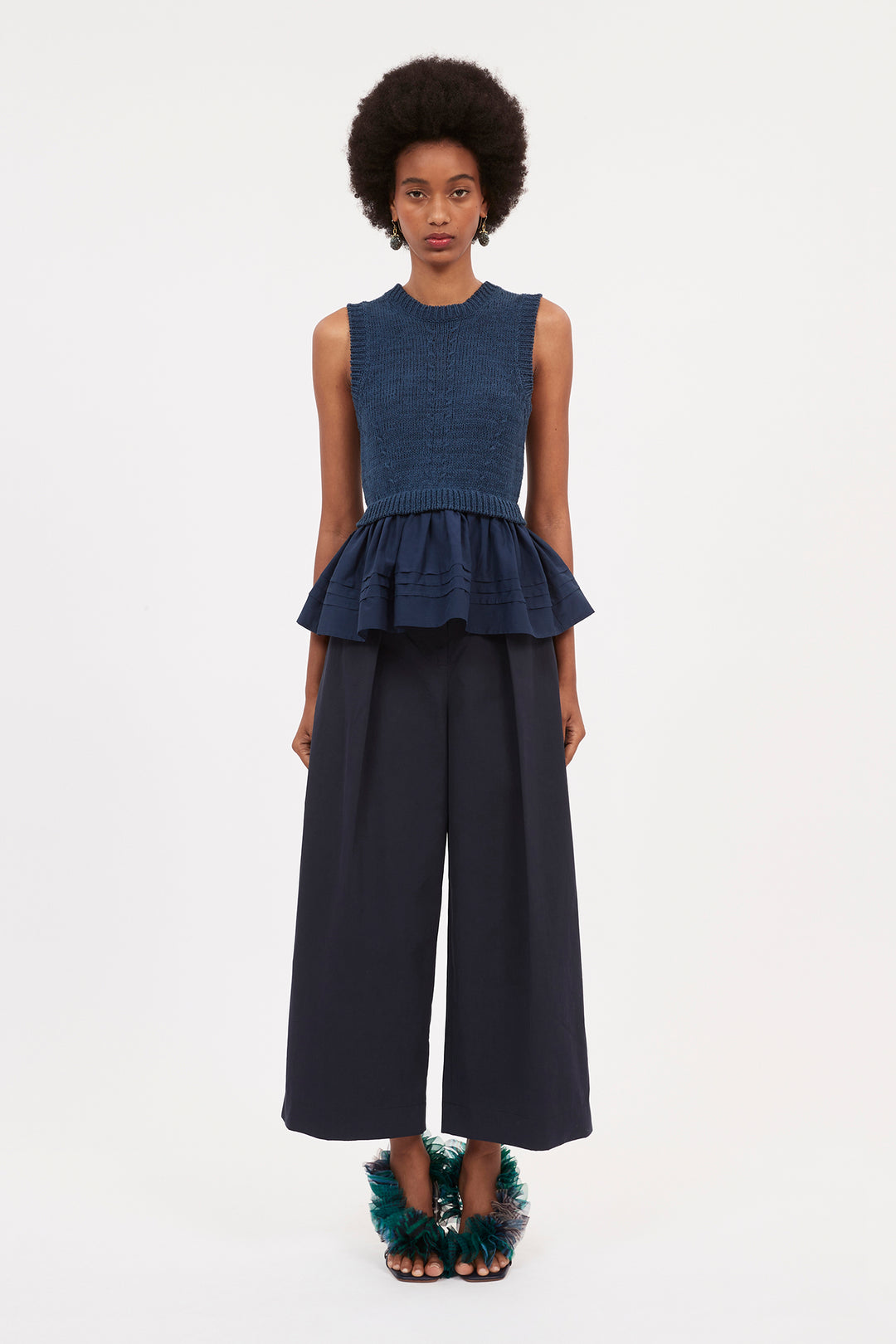 Ulla Johnson - Edda Top in Midnight